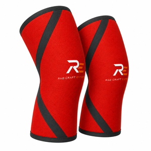 Genouillères de haute qualité offrant une compression sécurisée, une mobilité flexible et un soutien fiable pour les entraînements de musculation, unisexe - Product Image 3