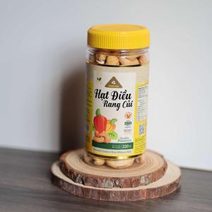 เม็ดมะม่วงหิมพานต์อบสุก ดงฟู่ เวียดนาม ออร์แกนิค W180 รสเค็มเนย ยี่ห้อลิด-ยูนิค บรรจุในกระปุกสีเหลือง 220 กรัม พรีเมียม ได้รับการรับรองมาตรฐาน ISO พร้อมรับประทาน - Product Image 2