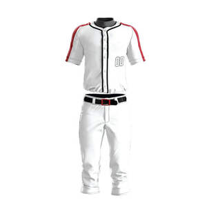 2026 High Quality Adult <b>Baseball</b> Uniform Jersey <b>Sets</b> Solid Pattern Breathable Quick Dry 100% Polyester Digital Printing Unisex - Product Image 1