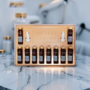 Puro Moment Ampoule Concentrée au Collagène Raffermissant Hydratation Profonde Soin Élasticité Visage pour Flacons Liquides 17ml X 10 - Product Image 2