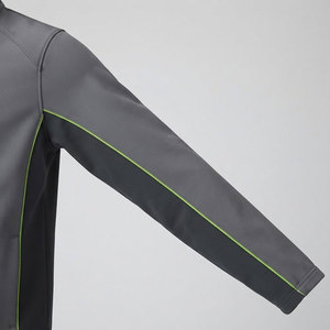 High Quality Men Winter Soft Shell Jacket Stand Collar Front Soft <b>Fleece</b> Lining Durable Fabric Daily Wear Travel <b>Work</b> Activity - Product Image 5