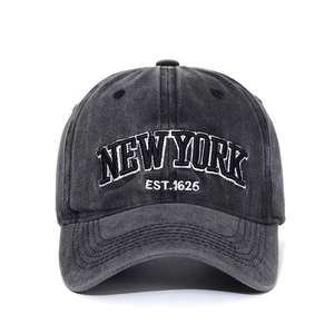 Gorra de Béisbol Deportiva de Lona con Bordado 3D de Nueva York, Unisex, 6 Paneles, Ajustable, Casual, para Adultos - Product Image 6