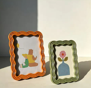 Resin European Style <b>Square</b> Photo <b>Frame</b>, Vintage Art Desktop Picture <b>Frame</b>, Home Office Tabletop Memorial Decoration Gift - Product Image 1