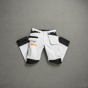 OEM กางเกงเซฟตี้สีสะท้อนแสงแอนซี่คลาส2 EN ISO 20471 LED ที่ได้รับการรับรองแฟลชกันน้ำ100% โพลีเอสเตอร์ออกแบบโลโก้ได้ตามต้องการ - Product Image 3