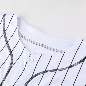 Nouveau maillot de baseball tendance à séchage rapide 100% polyester respirant, design personnalisé, anti-bactérien, imprimé par sublimation, manches courtes - Product Image 1