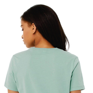 Camiseta corta de algodón lisa con estampado personalizado para verano, camiseta sexy para mujer, camiseta blanca, camisetas cortas para mujer - Product Image 2