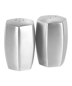 Salero y Pimentero de Metal Premium en Oro y Plata, a Prueba de Fugas, Aptos para Lavavajillas, Diseño Moderno, Dispensador de Especias para Cocina, Decoración de Mesa - Product Image 3