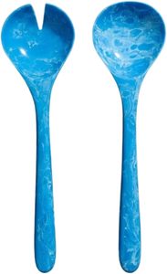 Elegant acrylic utensils unique serve ware collection trendy <b>salad</b> accessories sophisticated dining <b>tools</b> artistic table - Product Image 3