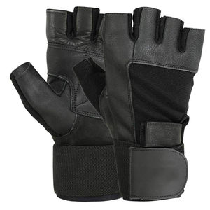 Gants de cyclisme d'hiver pour l'extérieur, respirants, antidérapants, demi-doigts, pour la salle de sport, avec fermeture à cordon, unisexe, confortables, en tissu maillé - Product Image 1