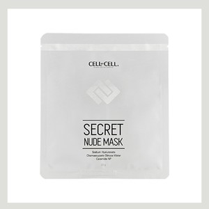 Mascarilla facial coreana de lámina de oro Cell By Cell Secret Nude Mask, 5 unidades, para piel de cristal - Product Image 2
