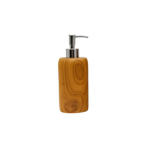 ARTERRA Premium Durable Eco-Friendly Liquid <b>Hand</b> Lotion Bottle Teak Wood <b>Soap</b> Dispenser Stainless Steel Pump Waterproof - Product Image 3