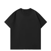 T-shirt gris à col rond et manches courtes, coupe classique, couleur unie, tricoté, décontracté, pour homme, nouveau modèle 2026, conception personnalisée OEM ODM