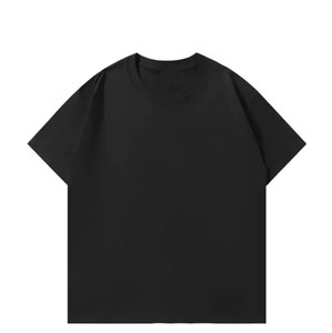 Camiseta Gris de Cuello Redondo y Manga Corta, Corte Regular, Color Sólido, Informal, Tejida, para Hombre, Modelo 2026, Diseño Personalizado, OEM, ODM - Product Image 4
