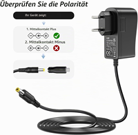 Alimentation électrique 12V 2A, adaptateur secteur universel AC/DC avec 10 prises DC pour appareils électroniques 12V, bandes LED, caméras CCTV, routeurs