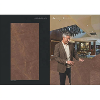 Dalles en porcelaine Vistaar Breccia aspect marbre brisé 4x8 pieds 120x240 cm pour sols et murs Marbres de quartz