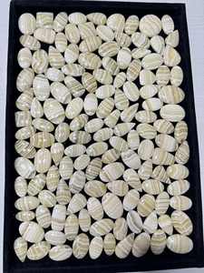 Ágata Calcita Amarilla de Calidad 100% Natural, Grado Superior, Cabujón de 15-25mm, Piedra Suelta a Granel, Hecha a Mano, Decoración del Hogar, India - Product Image 3