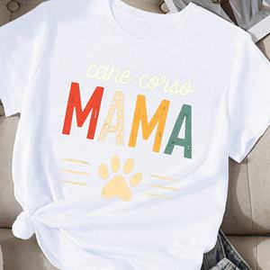 Camiseta cómoda de mujer Cane Corso Mama - Product Image 1