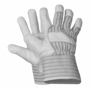Gants de sécurité de qualité supérieure en cuir de vachette grainé, certifiés CE, antistatiques, résistants à la chaleur, pour la construction industrielle - Product Image 6