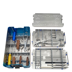 ชุดเครื่องมือผ่าตัดกระดูกเด็กคุณภาพสูง 4.0/5.0 พร้อมแผ่นล็อคสำหรับการผ่าตัดกระดูก อุปกรณ์ผ่าตัดแบบแมนนวล ผลิตจากเหล็กกล้าไร้สนิมเยอรมัน - Product Image 1