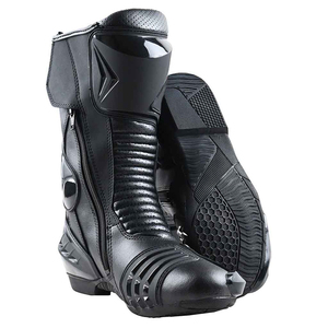 Motorcycle <b>Safety</b> <b>Boots</b> Custom Branding Protective Riding Footwear Durable Leather Biker Gear Export Pakistan - Product Image 4