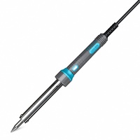 Fer à souder industriel HL017A à poignée ergonomique avec chauffage externe et voyant lumineux (poignée en plastique, contrôle de température 475°C) – Haute performance
