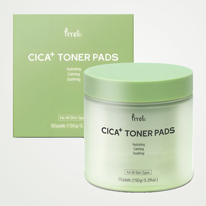 Discos de Tónico Prreti Cica Plus para el Cuidado de la Piel Coreana Original, 50 Unidades, Hechos en Corea, con Centella Asiática y Árbol de Té Blanco - Product Image 1