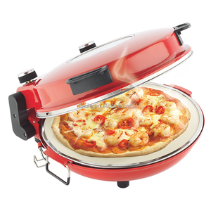 Máquina <span class=keywords><strong>para</strong></span> Hacer Pizza Casera Multifuncional Aifa con Temporizador, <span class=keywords><strong>Horno</strong></span> Eléctrico <span class=keywords><strong>para</strong></span> Pizza de 12 Pulgadas, Plancha Eléctrica - Product Image 2
