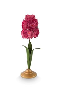 Antiqued Gold Metal Flower <b>Candlestick</b> Decorative Candle Holder Floral Design Table Centerpiece Home Decor - Product Image 4