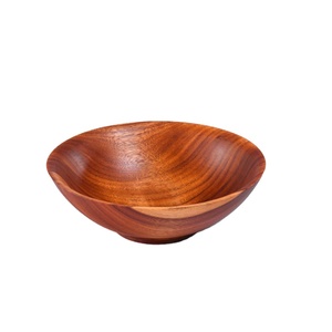 ชามไม้สำหรับเสิร์ฟอาหารและผลไม้อบแห้ง ทนทานเป็นพิเศษ น้ำหนักเบา เหมาะสำหรับเสิร์ฟและจัดเก็บ ใช้ได้ทั้งที่บ้านและโรงแรม - Product Image 1