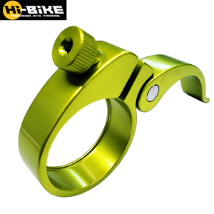 Abrazadera de liberación rápida de aleación para bicicletas OEM 38,1mm-42mm Diámetro de gran tamaño Aluminio 6061 Color anodizado QR Fácil instalación - Product Image 3