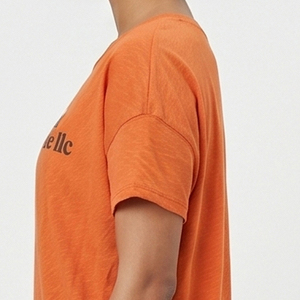 T-shirt Streetwear à épaules tombantes pour femme, T-shirt de yoga oversize à manches courtes, T-shirt de sport oversize pour femme - Product Image 6