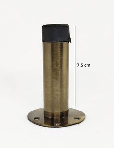 Butée de porte silencieuse en acier inoxydable de qualité supérieure avec coussinet en caoutchouc antidérapant pour la maison et le bureau - Product Image 6