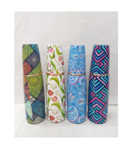 ขวดน้ำทองแดงเป็นมิตรกับสิ่งแวดล้อมพร้อมดีไซน์ป้องกันการรั่วซึมและประโยชน์ต่อสุขภาพอายุรเวท - Product Image 4