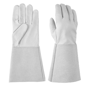 Guantes de Soldadura de Cuero Resistentes al Calor para Trabajo Industrial Pesado, Soldadura por Arco MIG TIG - Product Image 6