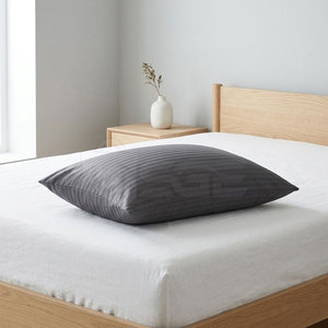 Fundas de Almohada Teñidas de Alta Calidad, Duraderas, Ecológicas, de Poliéster/Algodón, Tecnología de Costura, Tacto Suave, Acabado Limpio, Múltiples Usos para Hoteles - Product Image 4