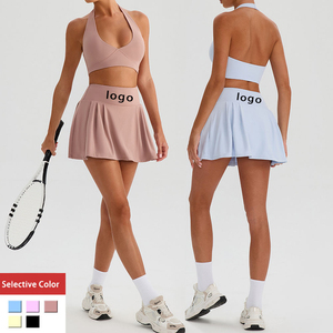 Shorts Deportivos de Cintura Alta Antideslizantes de Secado Rápido para Yoga, Running, Bádminton y Tenis, Primavera-Verano, con Logotipo en la Cintura - Product Image 1