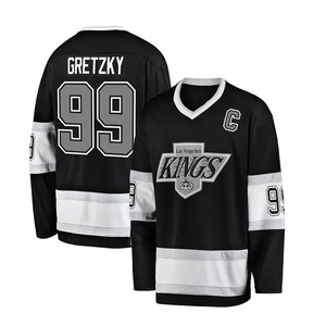 Maillot de hockey sur glace athlétique pour hommes, chemise de sport à manches longues, uniforme de hockey professionnel pour les jeux et l'entraînement compétitifs - Product Image 6