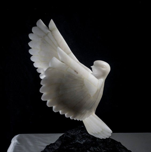 Figurines familiales abstraites en pierre ollaire foncée et ensemble de sculptures en boucle infinie pour la décoration, disponibles à prix de gros. - Product Image 2