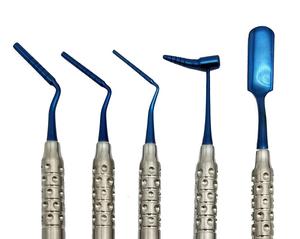 Nuevo Set de 5 Espátulas Dentales para Relleno/Restauración de Composite, Instrumentos Duraderos de Acero Inoxidable Alemán, Manual - Product Image 5