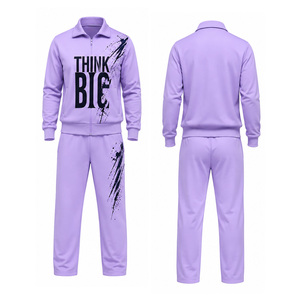 Mens Sports Tracksuit Wholesale Custom Athletic Gym Training Running Set Zip Jacket Jogger <b>Pants</b> OEM ODM Supplier Factory Custom - Product Image 6