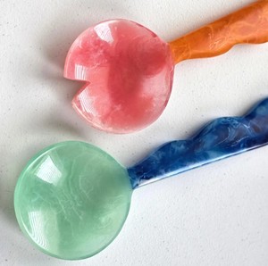 Resin <b>Serving</b> <b>Spoon</b> Elegant Finish Durable Food <b>Serving</b> Tool for Kitchen Home and Hotel Dining - Product Image 3