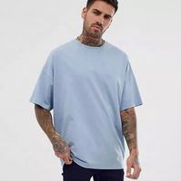 T-shirt à col ras du cou surdimensionné pour hommes de haute qualité impression de marque personnalisée conception à épaules tombantes décontracté soie grande taille Hip Hop