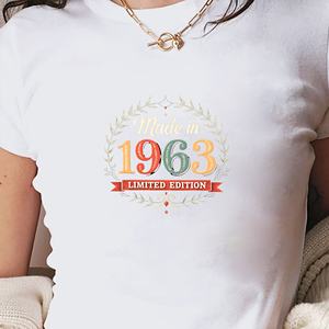 เสื้อยืดสั้นวินเทจผลิตใน1963รุ่นลิมิเต็ด - Product Image 2