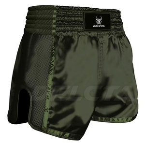 กางเกงมวยไทยระบายอากาศได้ดี แบรนด์ส่วนตัว สำหรับใช้งานกลางแจ้ง ชุดยิวยิตสู น้ำหนักเบา กางเกงมวยไทย - Product Image 1