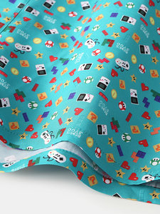Shorts imprimés décontractés pour hommes, style streetwear, été, impression par sublimation personnalisée de haute qualité et prix abordable, taille mi-haute, shorts graphiques - Product Image 6