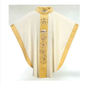 Vêtements liturgiques pour Pasteur, Prêtre, Célébrant : Chasuble, Robe, Cape, Soutane, Vêtement de cérémonie, Costume, Ensembles de vêtements, Respirant - Product Image 6