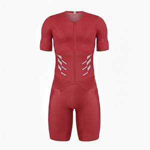 Combinaison de cyclisme personnalisée pour hommes, vêtements de course sur route aérodynamiques - Product Image 1
