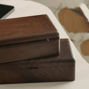 NEW Walnut Wood <b>Drawer</b> for Jewelry Organizer High-end Solid Wood Jewelry <b>Storage</b> <b>Box</b> - Product Image 2