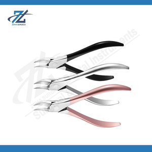 Coupe-cuticules pour ongles incarnés, en acier inoxydable noir de qualité professionnelle, fabriqué au Pakistan - Product Image 3