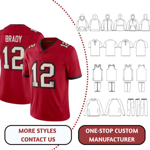 Camiseta de Fútbol Americano Navideña Personalizada con Cuello en V, Manga Corta, Impresión Digital, Transpirable, de Malla de Poliéster Ajustada - Product Image 6